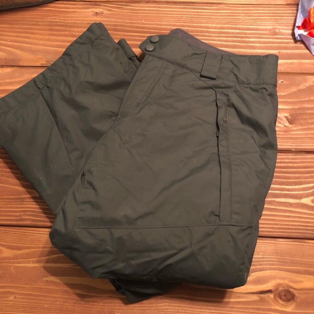 Charcoal Gray Columbia Sports Snow Pants